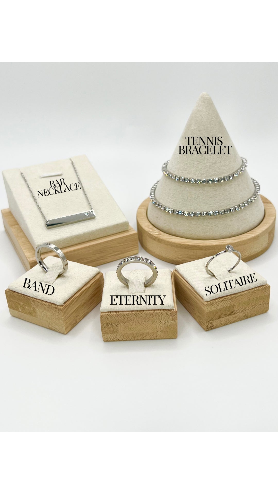 April GemStack Diamond Silver