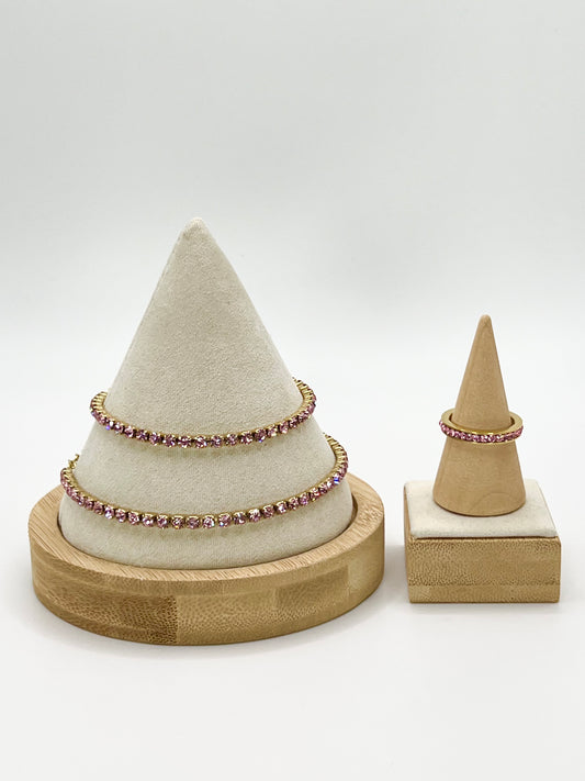 October Mini GemStack Tourmaline Gold