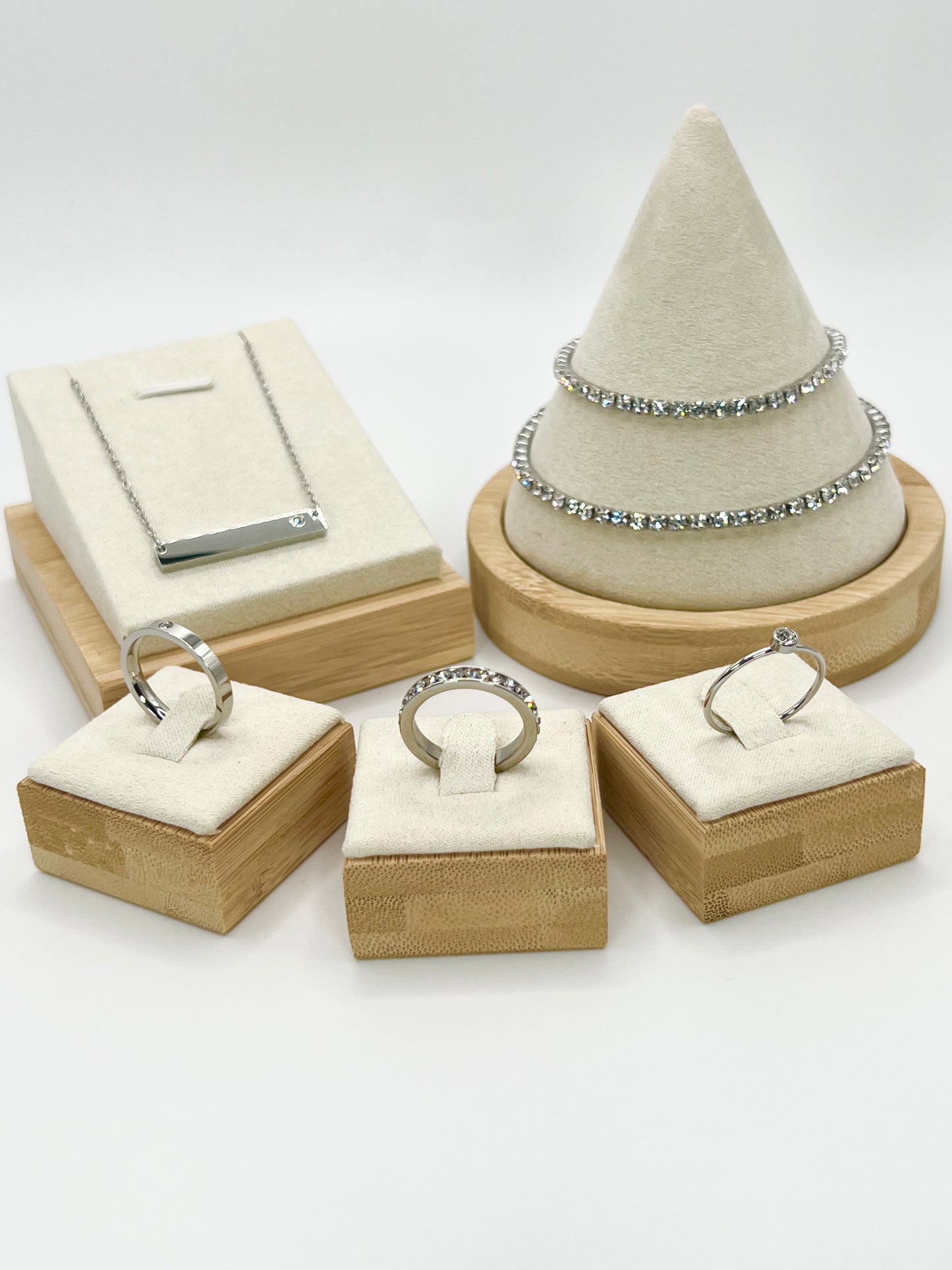 April GemStack Diamond Silver