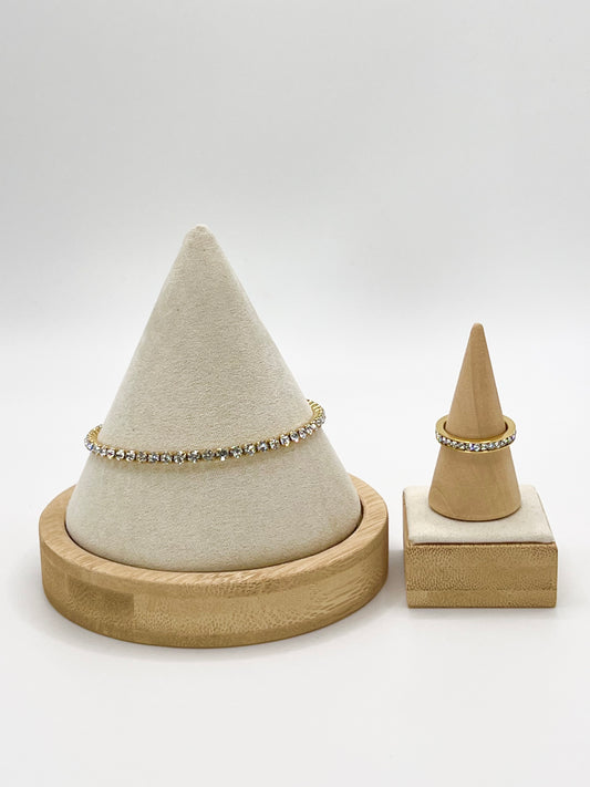 April Mini GemStack Diamond Gold